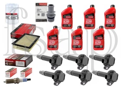 Tune Up Kit 2008 Ford Taurus X 3.5L V6 DG520 SP411 FA1884 EV257 5W20 FL400S - Image 1 of 4