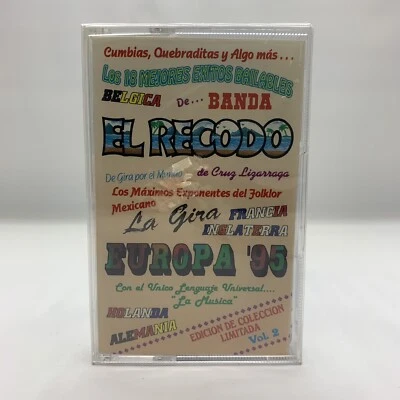 Banda el Recodo Cassette La Gira por Europa '95 Vol 2 Edicion Limitada Rare New - Image 1 of 3
