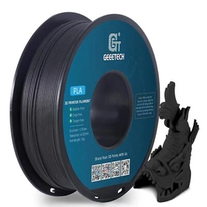 Geeetech PLA Filament Ebony Wood PLA 1kg/Rolle 1.75mm Holz PLA+ Für 3D Drucker - Bild 1 von 9