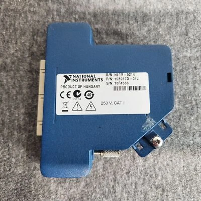 Entrada de temperatura/termopar National Instruments NI TB-9214 - Vendido para piezas Foto 1 de 4