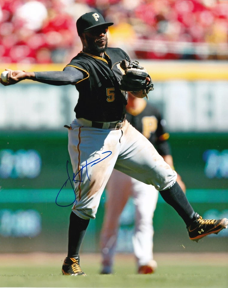 JOSH HARRISON  PITTSBURGH PIRATES  ACTION SIGNED 8x10 - Image 1 of 1
