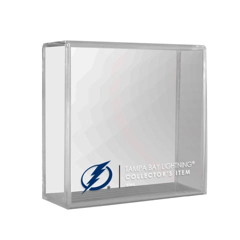 Tampa Bay Lightning Official NHL Collectors Display Case for Single Puck Cover