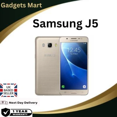 SAMSUNG GALAXY J5 2016- 16GB - UNLOCKED BRAND NEW Condition