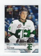 2018-19 Upper Deck CHL #40 Riley Sutter (Hershey Bears)