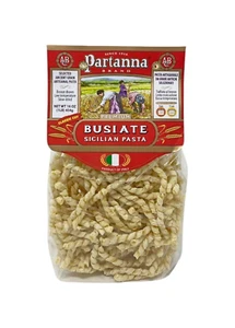 Pasta artesanal siciliana busiate corte clásico paquete de 6 X 1 lb (6 libras) - Imagen 1 de 2