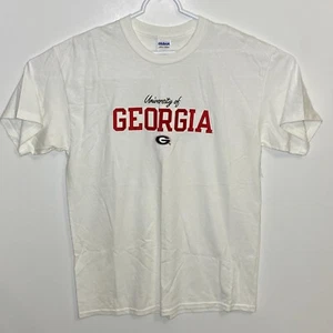 Camiseta blanca bordada grande para hombre University of Georgia NCAA - Imagen 1 de 7