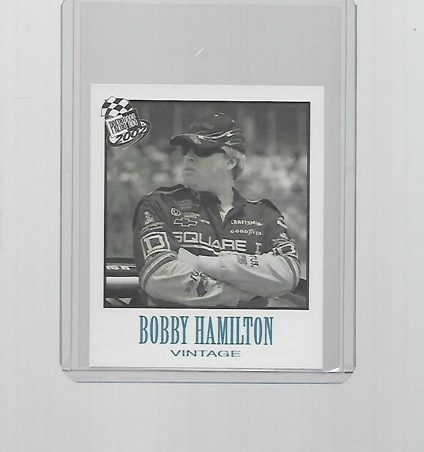 2002 PRESS PASS RACING VINTAGE BOBBY HAMILTON #VN8 - Image 1 of 1
