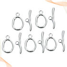  5 Sets Necklace Toggle Clasp Jewelry Connector Clasps Brass