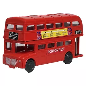 London Bus Money Box Coin Piggy Bank London Souvenirs Ornaments Novelty Toy Box - Picture 1 of 5