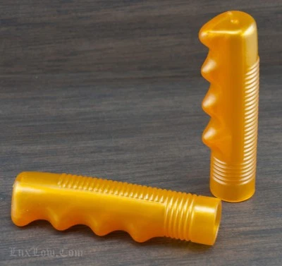 AGARRES de bicicleta dorados clásicos de colección bicicleta de crucero Schwinn Stingray Lowrider playa Foto 1 de 4