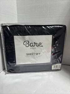 Bare Home Full XL Microfiber Sheet Sets - Flat Fitted 2 Pillowcases - Afbeelding 1 van 5