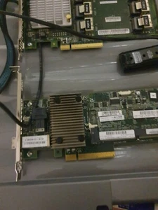 HP P1224 8-Port SAS 12Gbps PCI-e RAID Controller Including SAS Expander, Battery - Picture 1 of 5