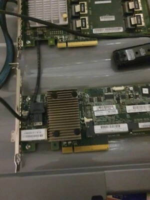 HP P1224 8-Port SAS 12Gbps PCI-e RAID Controller Including SAS Expander, Battery - Image 1 of 4