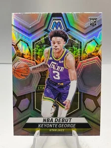 2023-24 Panini Mosaic - NBA Debut Silver Prizm #251 Keyonte George (RC) - Bild 1 von 2