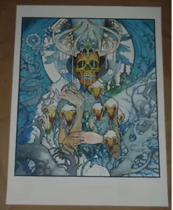 John Dyer Baizley Beyond the Permafrost SN Limited Ed print poster Baroness 2012 - Picture 1 of 1