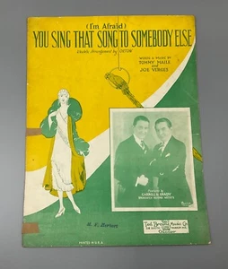 You Sing that Song to Someone Else Noten 1927 Tommy Maile Joe Verges - Bild 1 von 8