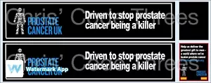 Code 3 Adhesive Vinyl Trailer Decal - Prostate Cancer - 1/50 1/76 1/148 1/87 - Picture 1 of 2