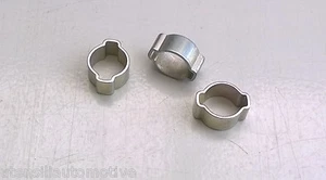 30 FASCETTE MOTO PINZABILI AD ORECCHIO PER TUBI 7-9mm + 9-11 + 11-13 - Imagen 1 de 1