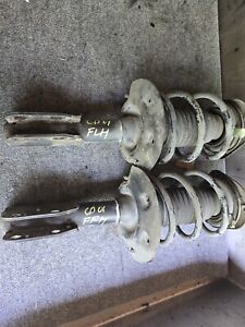 2000-2005 Cadillac Deville FRONT RIGHT LEFT SET SPRING STRUT ABSORBERS USED OEM