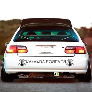 Wakanda Forever T'Challa Vibranium Car Vinyl Sticker Decal - Bild 1 von 2