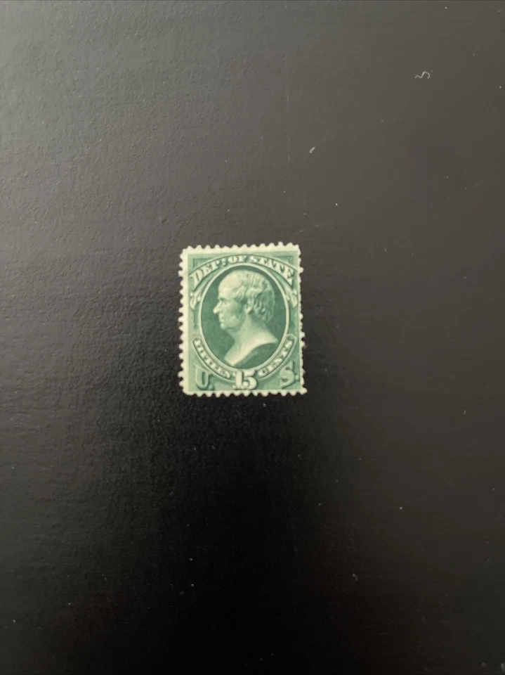 US stamp Scott #O64 Mint Not Hinged no Gum Dept. of State Stamp Webster Scv $170 - Image 1 of 2