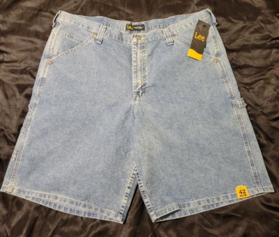 Pantalones Cortos Lee Carpenter Para Hombre Etiquetados 42W Actual (42x11) NUEVOS CON ETIQUETAS INV#J-113 Foto 1 de 4