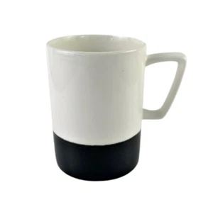 Starbucks 2013 schwarz & weiß Dip Streifen zweifarbig Kaffee Tee Tasse Becher 16 oz - Bild 1 von 10