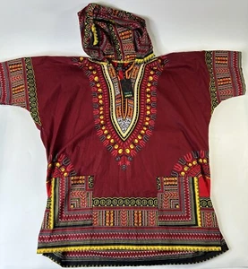 Dashiki Shirt Freesize Plus African Africa Tribal Men Shirts Womens Dress Unisex - Picture 1 of 10