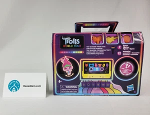 Trolls World Tour Tiny Dancer Friend Pack ~ 2 pequeñas figuras de bailarines 12 accesorios - Imagen 1 de 9