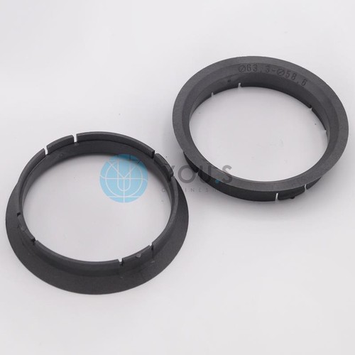 4x Centering Rings – 70.0 To 65.1 Mm – Alloy Rims – Fit Opel, Alutec, Anzio, Rial