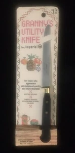 Vintage Granny’s Utility Knife Stainless Blade New In Package Imperial 4.5”blade - Picture 1 of 6