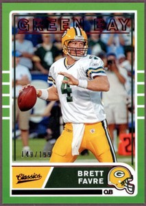 Brett Favre 2019 Panini Chronicles Classics Football Red #C-32 Packers /199
