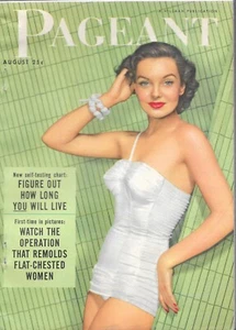Pageant Magazine (Aug. 1953) Hillman Periodicals Fashion Women's Digest - Picture 1 of 2