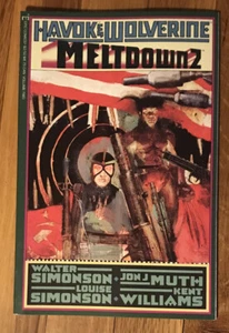 HAVOK & WOLVERINE - Meltdown #2 (1989) Marvel combined shipping available - Picture 1 of 2