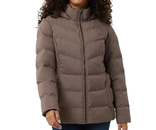 NWT 32 Degrees Heat Womens Winter Hooded Quilted Jacket Size Large $125 JK607 - Image 1 of 4