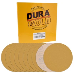 10 - 9" Drywall Sanding Discs, 80 Grit, Hook & Loop Sandpaper, Aluminum Oxide - Picture 1 of 5