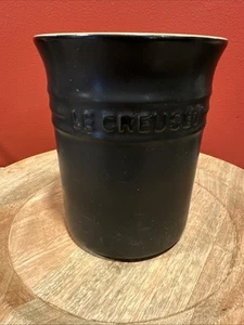 Le Creuset Utensilienhalter schwarz Steinzeug SH3 - Bild 1 von 10