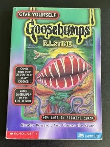 Give Yourself Goosebumps #24 - Lost In Stinkeye Swamp - Picture 1 of 3