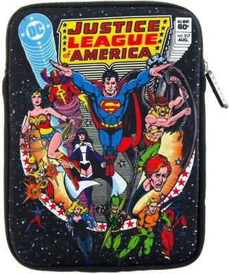 Justice League iPad Case Comic Cover Neoprene - Image 1 of 4
