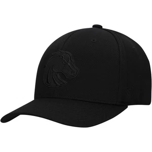 Men's-Top of the World Black Boise State Broncos Reflex Performance Flex Hat - Picture 1 of 4