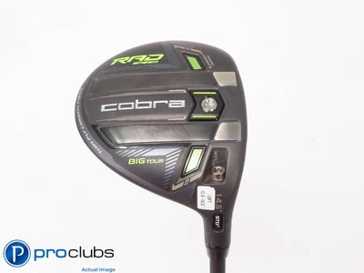 Cobra RAD Speed Big Tour 14.5* 3 WOOD - HZRDUS CB Red 50g 5.0 Senior Flex 451093 - Image 1 of 4