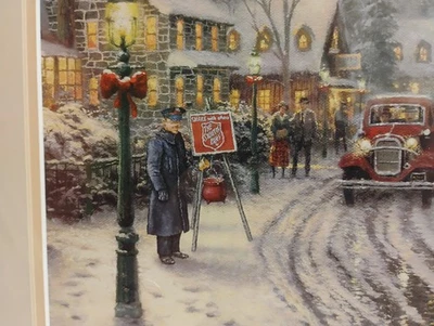"The Season of Giving" Print Collaboration with Salvation Army, Charity KinKade  - Image 1 of 4