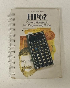 Manual for Hewlett Packard HP 67 Calculator - Picture 1 of 3