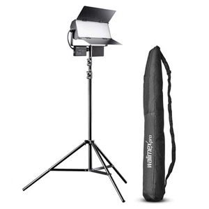 Walimex pro LED Sirius 160 Daylight + Lampenstativ by studio-ausruestung.de - Picture 1 of 5