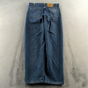 Vintage 90s Levis Jeans 34x30 (Fits 31x30) Blue Relaxed Wide Wallet Fade USA 80s - Bild 1 von 13