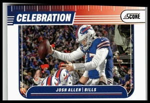 2024 Score #C-JAN Josh Allen Celebration - Picture 1 of 2