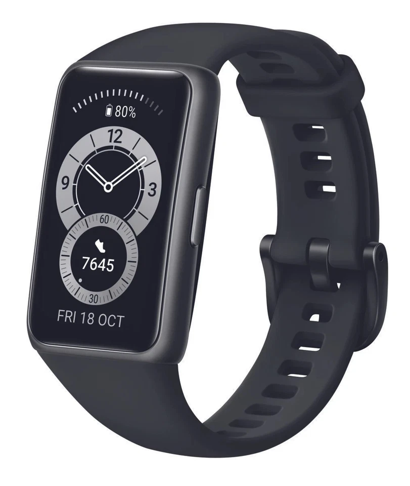 Armband Huawei Band 6, Graphite Black , GEPRÜFT - Bild 1 von 1