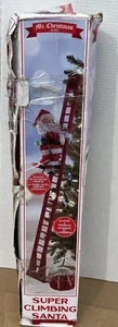 Mr. Christmas Super Climbing Santa-90th Anniversary Edition - Picture 1 of 7