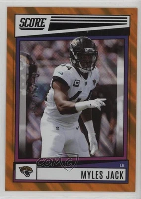 2022 Score Lava 104/599 Myles Jack #24 - Image 1 of 3