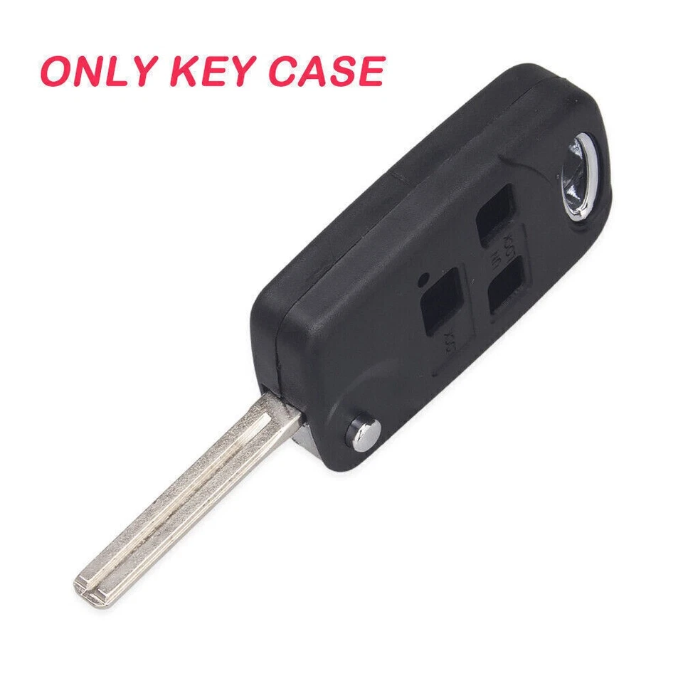 3-Button Remote Key Fob Flip Shell Case for Lexus GS300 GS400 GS430 IS300 LS400 - Image 1 of 4